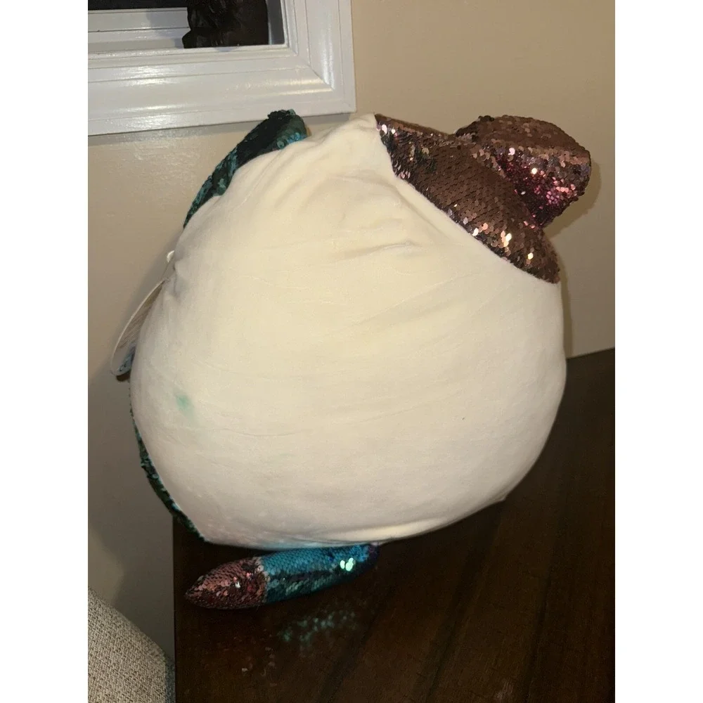 Squishmallows Shany the Cat Flip Sequins Jumbo‎ 16